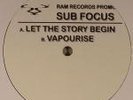 SUB FOCUS EP/LP RAM PROMO LET THE STORY BEGIN SUBFOCUS