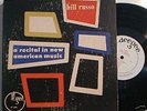 BILL RUSSO Recital In New American Music Dee Gee 10