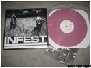 Infest Slave LP pink vinyl crass isis spazz LOS CRUDOS