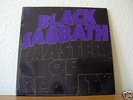 BLACK SABBATH Master Of Reality UK Vertigo LP + Poster