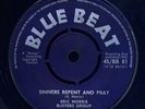 ERIC MORRIS, SINNERS REPENT AND PRAY, BB81, EX 7