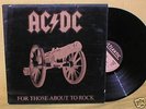 AC/DC RARE ONLY SPAIN LP DIF.PS FOR THOSE ABOUT TO ROCK
