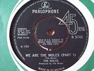 RARE UK 45 - THE MOLES - WE ARE THE MOLES - MINT COPY
