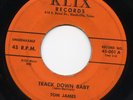 ROCKABILLY 45rpm Tom James Track Down Baby Klix LISTEN