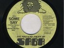 LIGHT OF SABA/M RAS STAR -SOME SAY- RARE-REGGAE 45 7