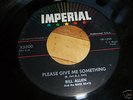 BILL ALLEN/BACK BEATS ROCKABILLY ON IMPERIAL #45-X5500