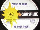 1960s Aussie Garage 45 LOST SOULS Peace Mind  SUNSHINE
