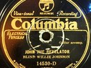 Blind Willie Johnson & Guitar on Pre-war Blues 78 rpm 