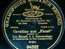 G&T MONARCH 042122: FAUST - LEO SLEZAK one-sided 78 rpm