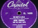 GENE VINCENT - BE BOP A LULA - ORIGINAL US ISSUE 78 RPM
