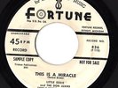 Little Eddie & the Don Juans RARE Promo Miracle FORTUNE