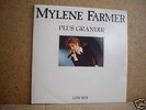 MYLENE FARMER SP promo 1990 PLUS GRANDIR  live mix