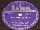 MAXIMO TORRES Y SU TRIO LOS MURCIANOS-QUE BORRACHERA