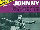 45T JOHNNY HALLYDAY LES ROCKS LES PLUS TERRIBLES PAPIER