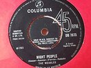 RARE UK 45 - THE MEASLES - NIGHT PEOPLE - COLUMBIA