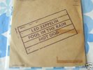 led zeppelin   45 7 fool in the rain  JAPAN
