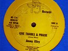 Jimmy Riley - Give Thanks & Praise, vinyl 12