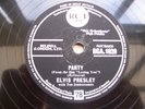 ELVIS PRESLEY PARTY RARE 78 RPM RECORD