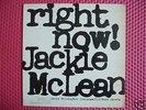 JACKIE McLEAN RIGHT NOW ORIG LP NY RVG BLUE NOTE SUPERB