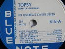 BLUE NOTE 78   Ike Quebec   Topsy c/w Cup-Mute Clayton