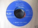 Rockabilly Bob Jones I Want Cha Baby DIXIE 1070 M-