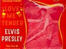 ELVIS PRESLEY - EP Love me tender - RARE BELGIUM P/S 