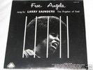LARRY SAUNDERS Free Angela  SOUL/FUNK LP SS