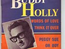 BUDDY HOLLY -WORDS OF LOVE- RARE FRENCH 7