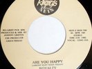 rare Modern Soul 45 ROYALTY are you happy SKIN Listen