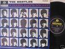 BEATLES HARD DAY'S NIGHT PARLOPHONE YELLOW BLACK LABEL
