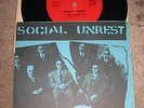 SOCIAL UNREST,making room for youth 7' old punk kbd hxc