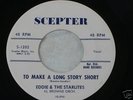 Orig ' 59 EDDIE & THE STARLITES Rare MINT 45 SCEPTER