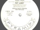 1977 PROMO DISCO 12 inch SINGLE - PAT LUNDY - WORK SONG