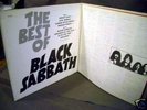  BLACK SABBATH LP JAPANESE SWIRL BEST OF MINT