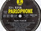 BEATLES LP PLEASE PLEASE ME Y/B PARLOPHONE AUSTRALIAN