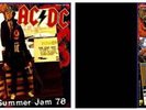AC/DC Summer Jam '78 Live Chicago New White Vinyl LP