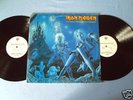 IRON MAIDEN WHOLE POPULATION OF HACKNEY RARE MONO PRESS