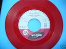 SP juke-box Vogue rouge Johnny Hallyday