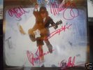 AC/DC LP Blow up... signed, autografo autografiado