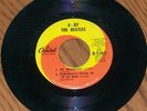 The Beatles 4 by 4 Four Song EP 45 Record RARE Capitol