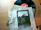 LED ZEPPELIN. FOUR SYMBOLS. RARE ORIG.PROG  RED / PLUM