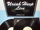 URIAH HEEP -live- JAPAN DOUBLE LP - deep purple, ufo
