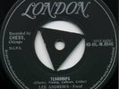 Rare 50s doo wop LEE ANDREWS teardrops UK tri London 45