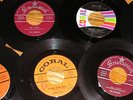 Set of 7 1950s Rock 45s - BUDDY HOLLY & CRICKETS  Coral
