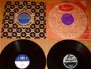 4 50's ROCK & R&B 78's GENE VINCENT MOONGLOWS MONOTONES