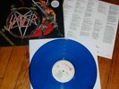 SLAYER - Show No Mercy  Blue Vinyl w/ Lyrics