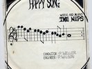 The Nips Happy song 45 in Pic sleeve paul weller pogues