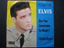 SI / ELVIS PRESLEY - ARE YOU LONESOME...JAHRESZAHLCOVER