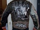 GISM STUDDED LEATHER JACKET   crust/punk/metal