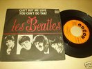 45t sp 10 111 cant buy my love les beatles ptte papier